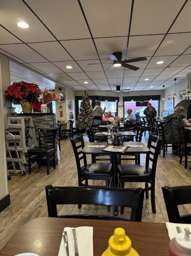 Inside the dining room